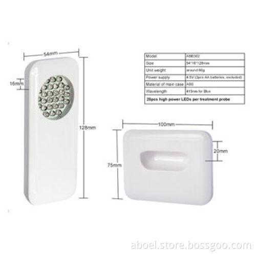 PDT Skin Rejuvenation Machine with LED Light Colors Selectable such as Red and Blue Light
